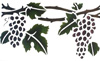 ro Faux Stencils - Vineyard Collage Design