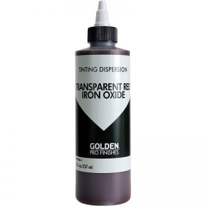 GOLDEN Pro Finishes - Tinting Dispersion: Trans Red Iron Oxide