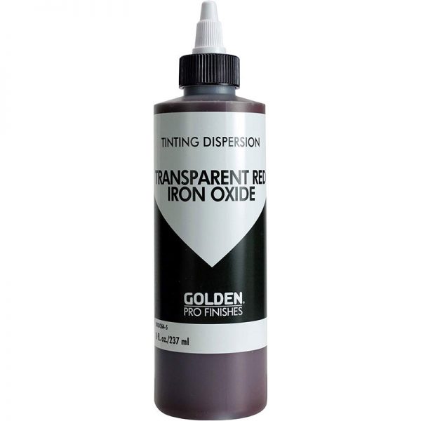 GOLDEN Pro Finishes - Tinting Dispersion: Trans Red Iron Oxide